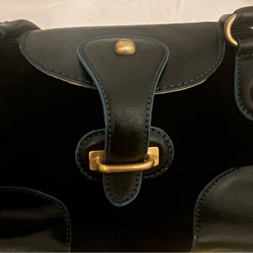 Max New York Elegant Black Leather Bag - Picture 7 of 12